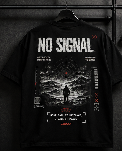 NO SIGNAL –  Premium Graphic T-Shirt