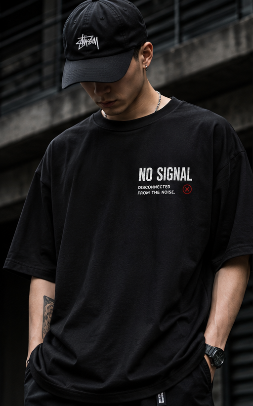 NO SIGNAL –  Premium Graphic T-Shirt